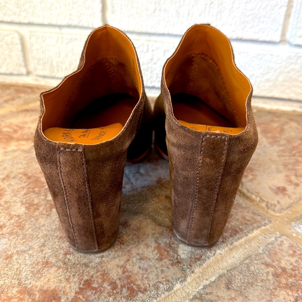 Kork Ease Brown Suede Mules - Picture 5 of 5